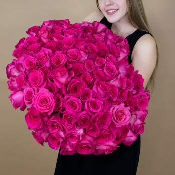 Букет из розовых роз 75 шт. (40 см) articul  92169