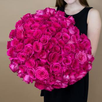 Букеты из розовых роз 40 см (Эквадор) артикул букета: 92682