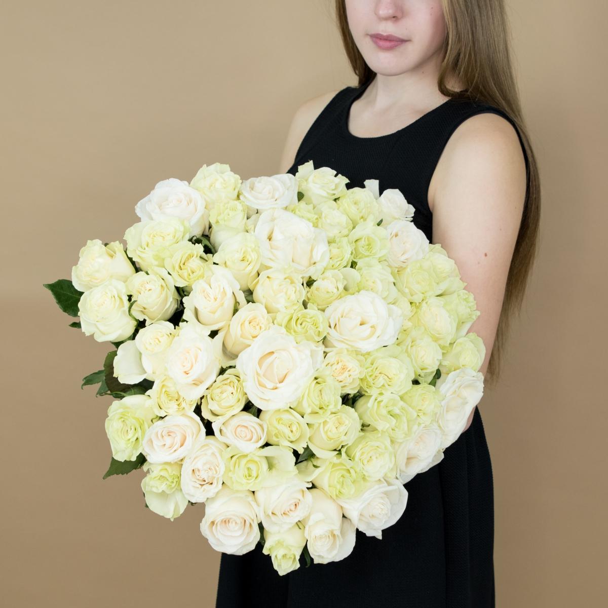 Букет из белых роз 101 шт 40 см (Эквадор) [Артикул  94905]